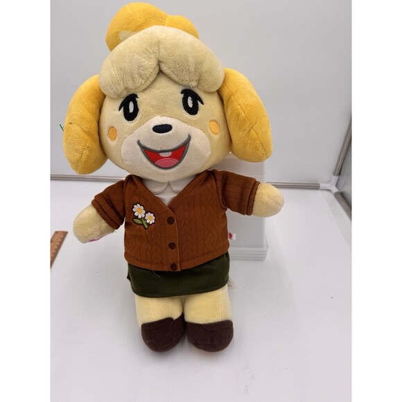 Build A Bear Animal Crossing New Horizons Isabelle Plush 18" Winter Outfit 2021 - Picture 1 of 14